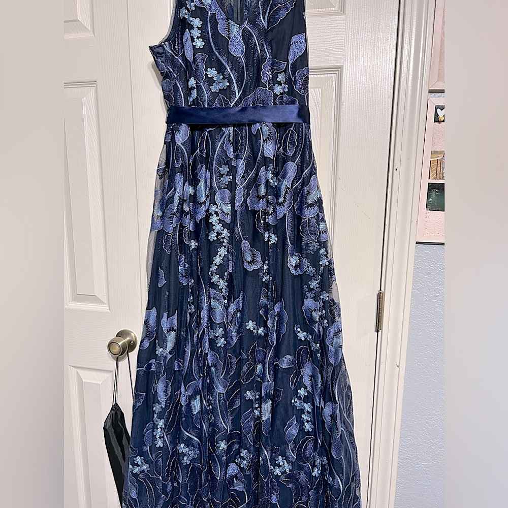 Mother of Bride Dress -Navy - Blue tones